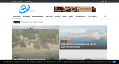 Desktop Screenshot of guadeloupe-actu.com